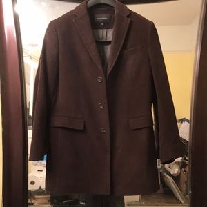 Banana Republic Brushed Cotton Coat